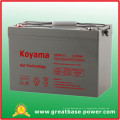 Batterie de secours libre de gel de l&#39;entretien 90ah 12V